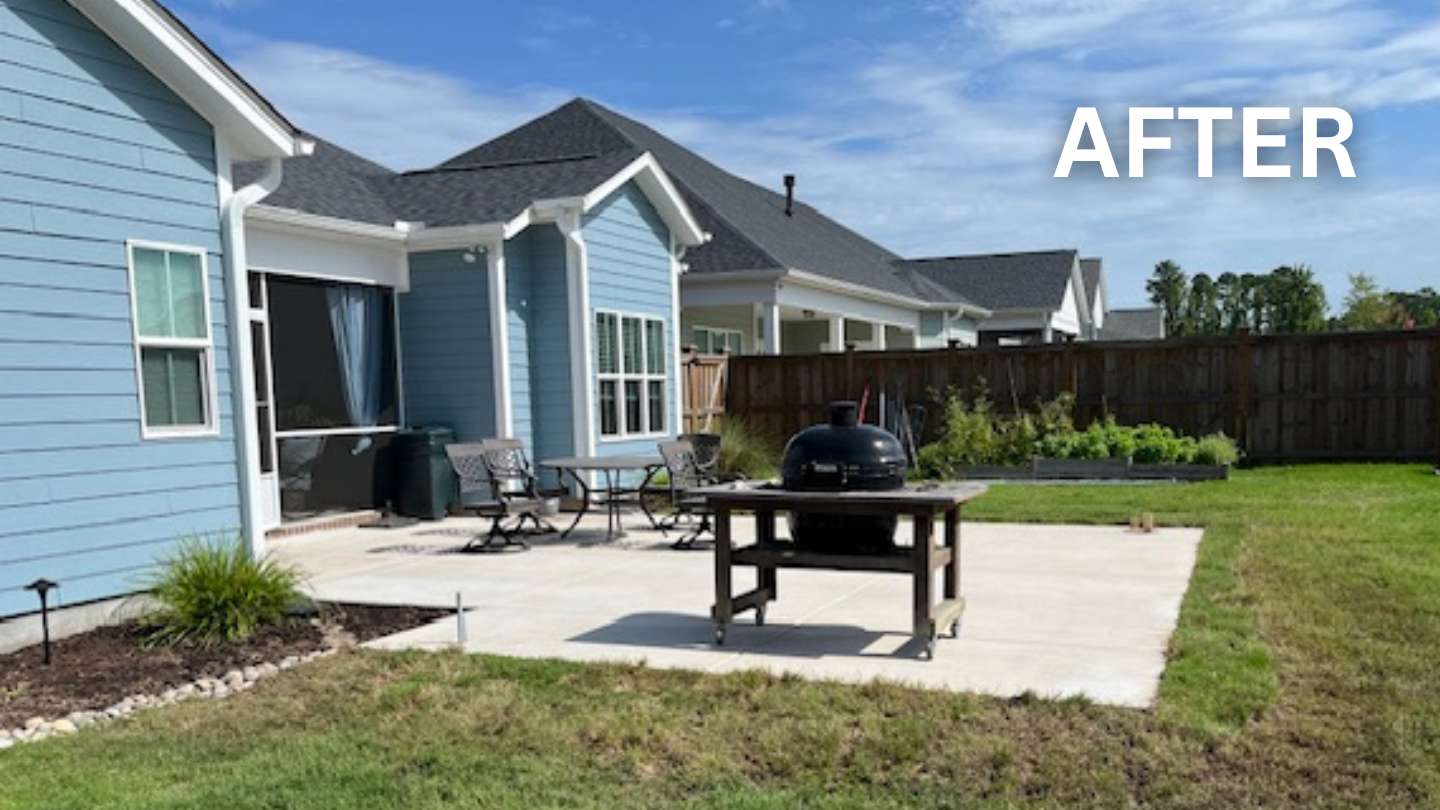 Concrete Patio Extension